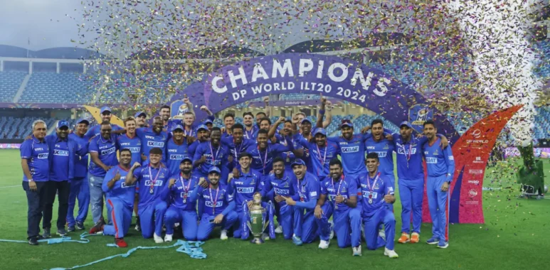 ILT20 Winners Celebrations in 2024