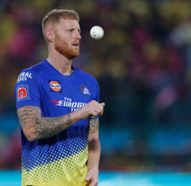 Ben Stokes training with CSK during IPL 2023