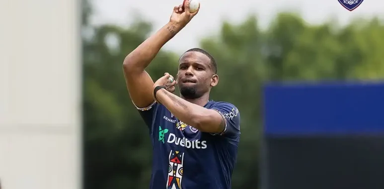 Lizaad Williams at the Pretoria Capitals training camp