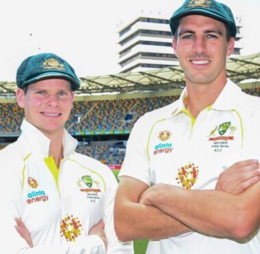 Ashes 2025: Steve Smith & Pat Cummins pose in Australia's Test kit