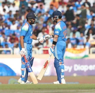 Virat Kohli & Rohit Sharma's century partnership against SA in Ranchi.