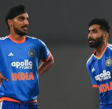 Arshdeep Singh and Jasprit Bumrah in a T20 match vs New Zealand ahead of the 2026 T20 World Cup