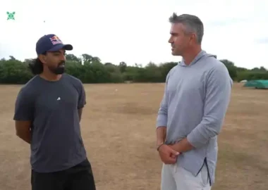 KL Rahul and Kevin Pietersen during The Switch interview