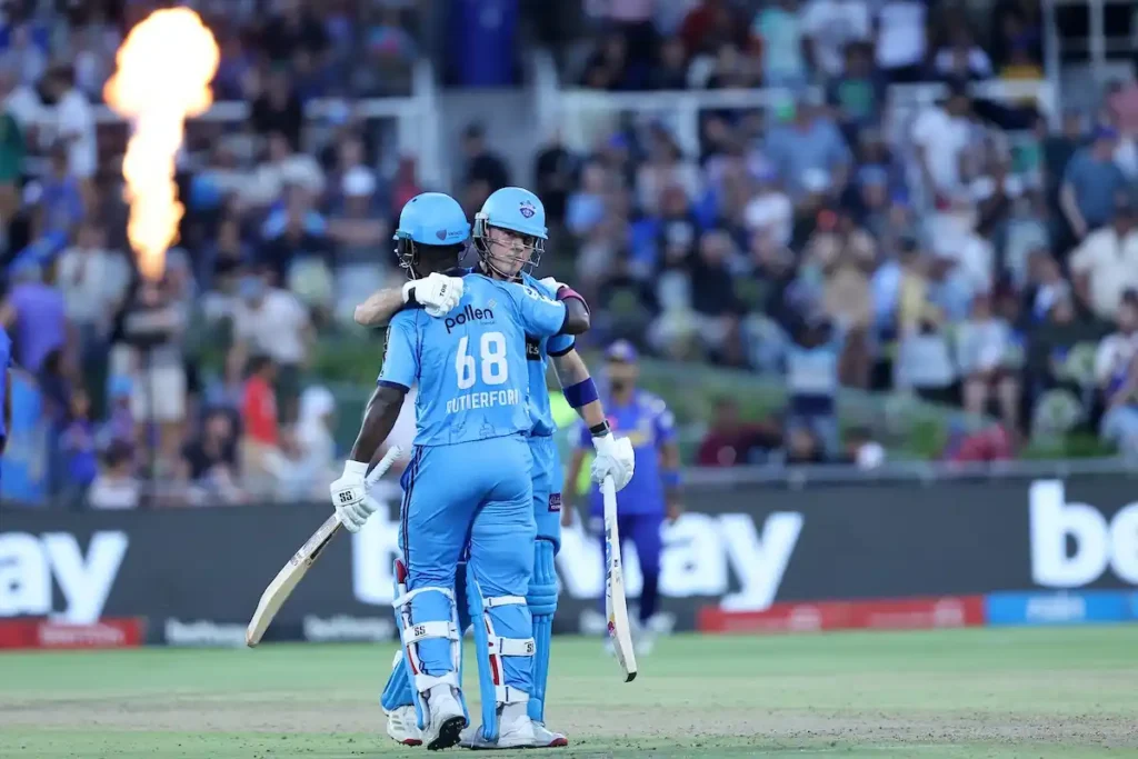 Pretoria Capitals record their first win of SA 2025/26, thanks for Dewald Brevis & Sherfane Rutherford