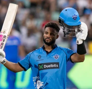 Shai Hope broke multiple SA20 records when he scored his highest T20 score batting for Pretoria Capitals