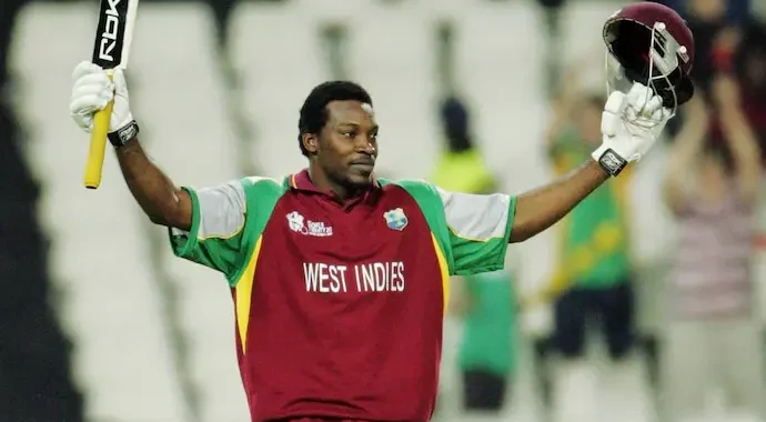 Chris Gayle scored the first ever century in T20 internationals and T20 World Cup