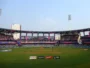 An international cricket match at the Wankhede Stadium in Mumbai