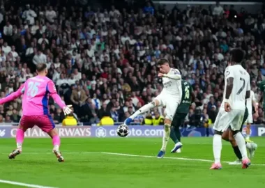 Federico Valverde scored a hattrick for Real Madrid against Manchester City in the UCL Round of 16