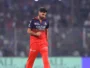 Bhuvneshwar Kumar while bowling for RCB in IPL 2026