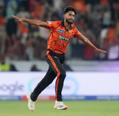 Praful Hinge took 4/34 on his SRH and IPL debut