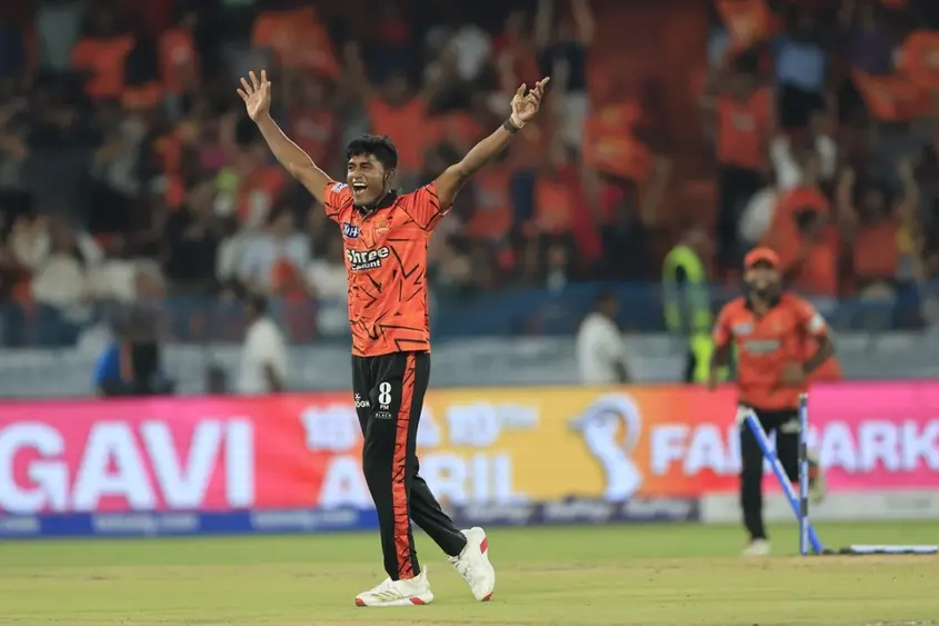 Sakib Hussain took 4/24 on his SRH and IPL debut