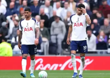 Premier League relegation battle between Tottenham, West Ham, Leeds & Forest