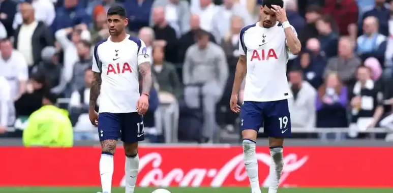 Premier League relegation battle between Tottenham, West Ham, Leeds & Forest